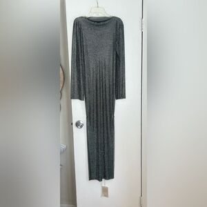 Rhinestone Mesh Dress